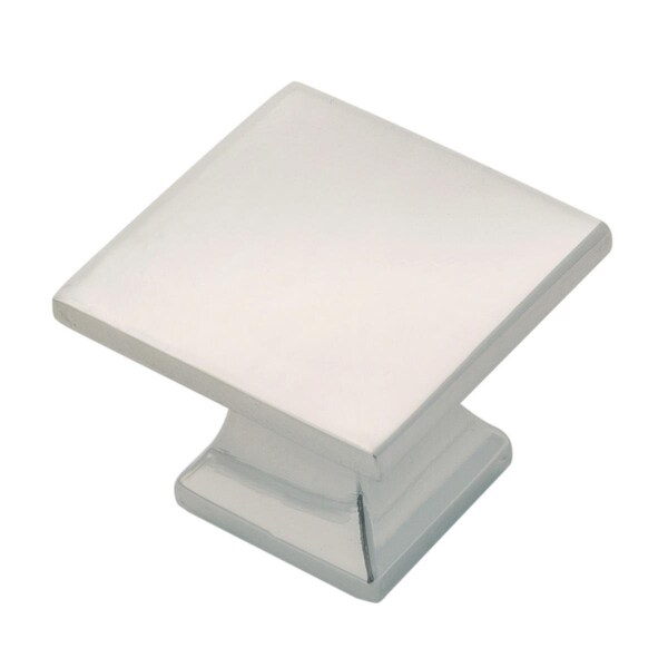 Belwith Products 1.25 in. Square Studio Knob, Satin Nickel BWP3028 SN - main